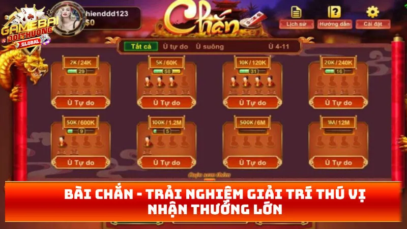 Bài Chắn – Trải Nghiệm Giải Trí Thú Vị Nhận Thưởng Lớn